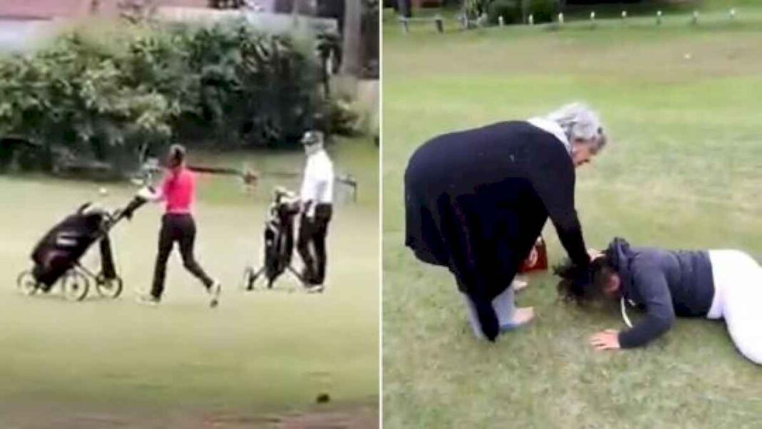 una-mujer-fue-agredida-por-otra-en-un-campo-de-golf-de-pinamar:-me-pego-como-a-una-rata