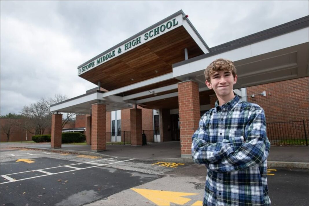 Dean Roy, adolescente de 14 años, candidato a gobernador de Vermont
