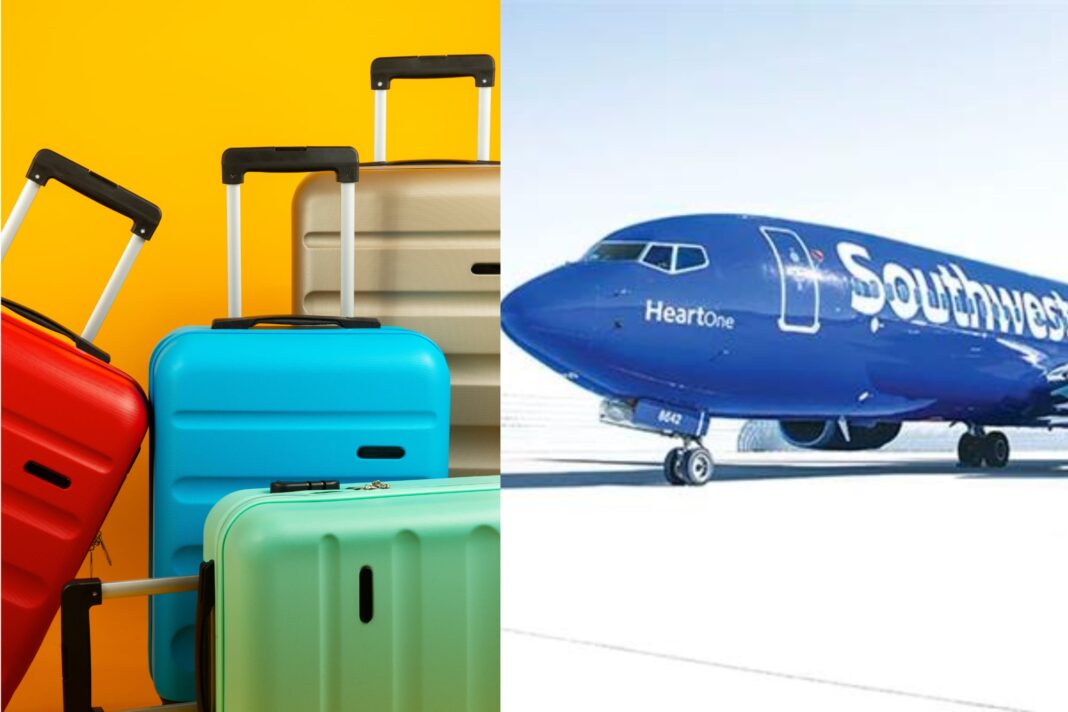 Avión de Southwest Airlines en pista de aeropuerto