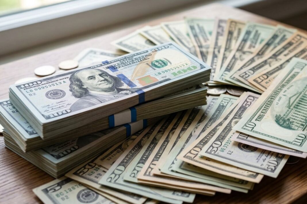 Mapa de la provincia de Chubut con gráfico financiero