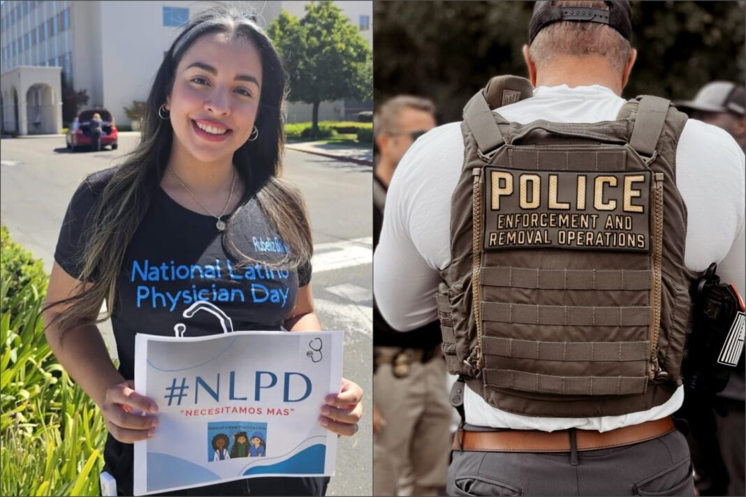 Médica venezolana Dayanara Bolívar, detenida por ICE en Estados Unidos.