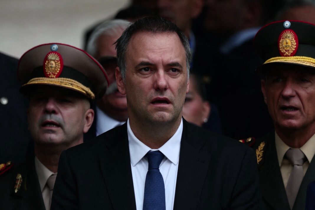 Exvocero del Gobierno en conferencia de prensa