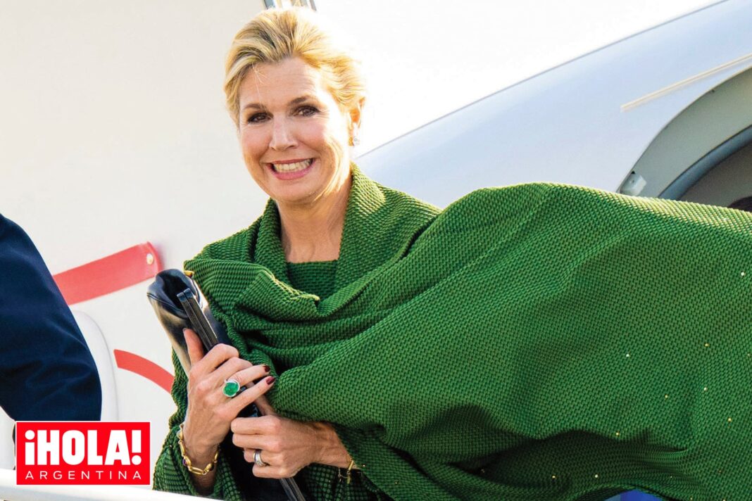 Reina Máxima de los Países Bajos durante su visita oficial a Estados Unidos