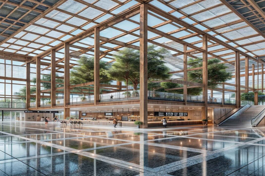 Vista de la terminal de ómnibus de Retiro en Buenos Aires