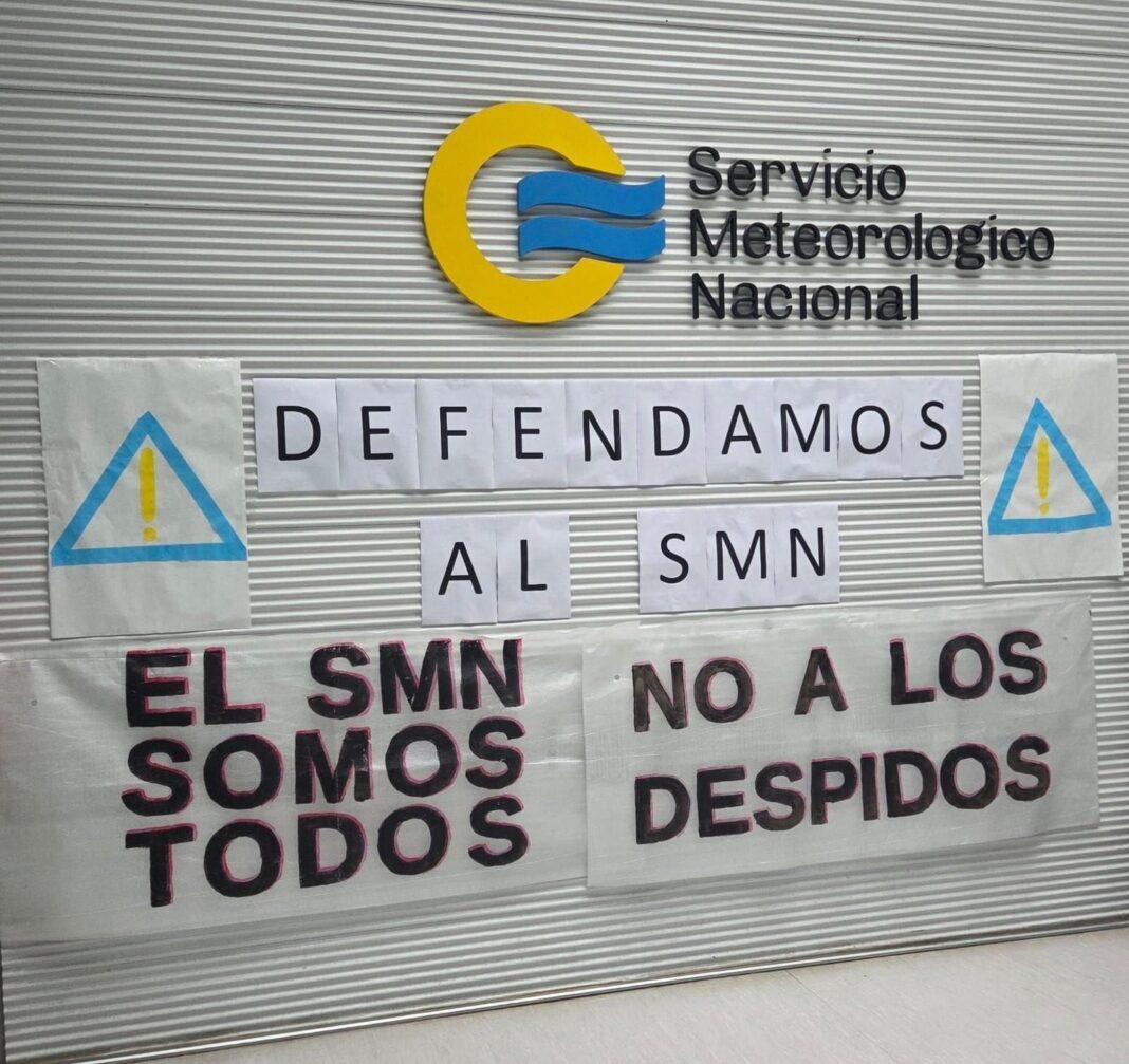 Edificio del Servicio Meteorológico Nacional en Argentina