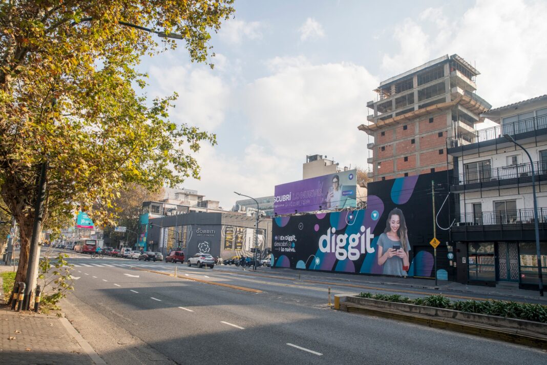 Zona de avenida Juan B. Justo y calle Cabrera en Palermo, donde se subastarán los terrenos.