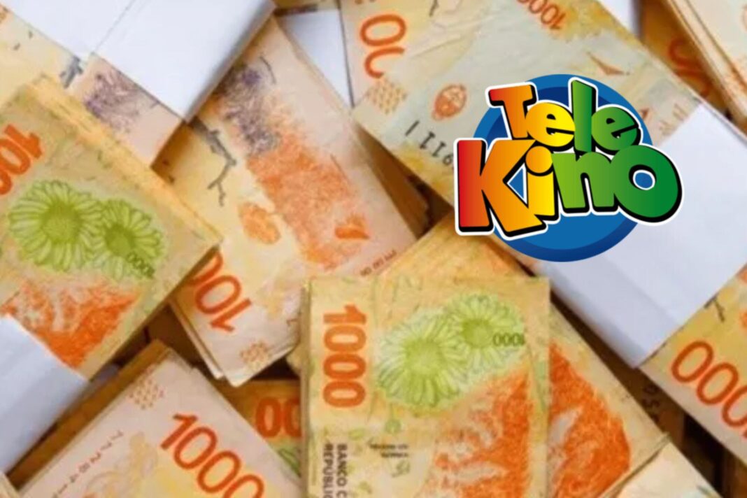 Cartón y bolillas del sorteo del Telekino 2422 con premios millonarios