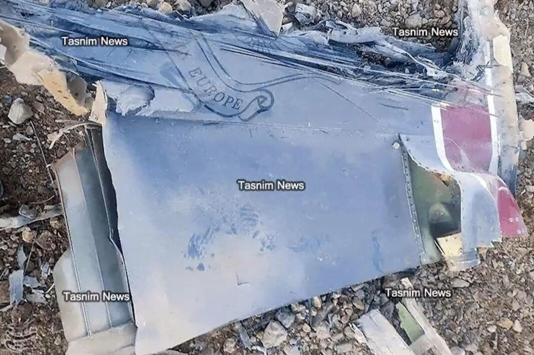 Donald Trump hablando en una conferencia de prensa sobre las tensiones con Irán.