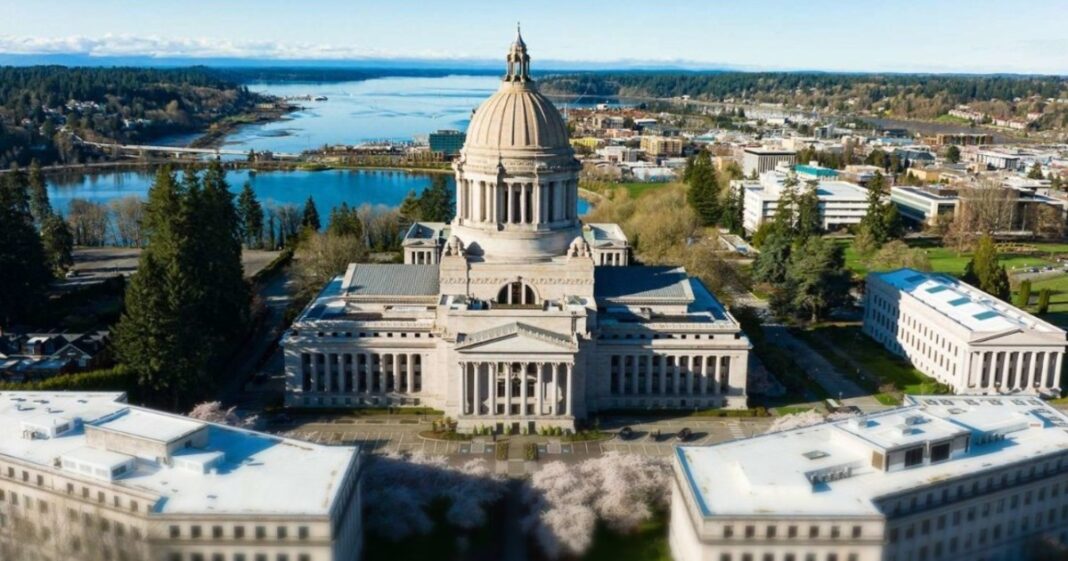 Edificio gubernamental del estado de Washington, EE.UU.