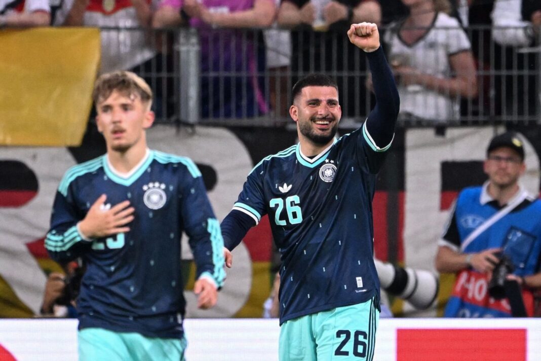 Partido de fútbol entre Alemania y Finlandia en Mainz