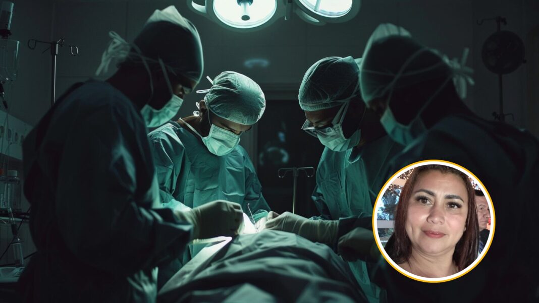 Yulixa Toloza antes de la cirugía estética en Bogotá