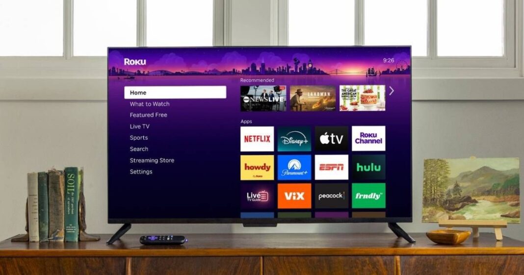 Televisor inteligente con pantalla en negro por falla de software de Roku y TCL