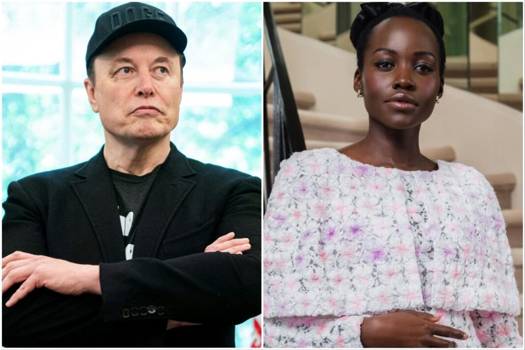 Elon Musk y Christopher Nolan en una composición alusiva a la polémica por el casting de La Odisea