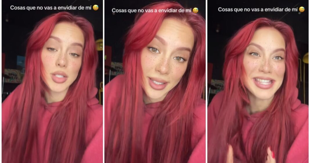 Flor Vigna sonriente durante el evento de boxeo Supernova Génesis 2026