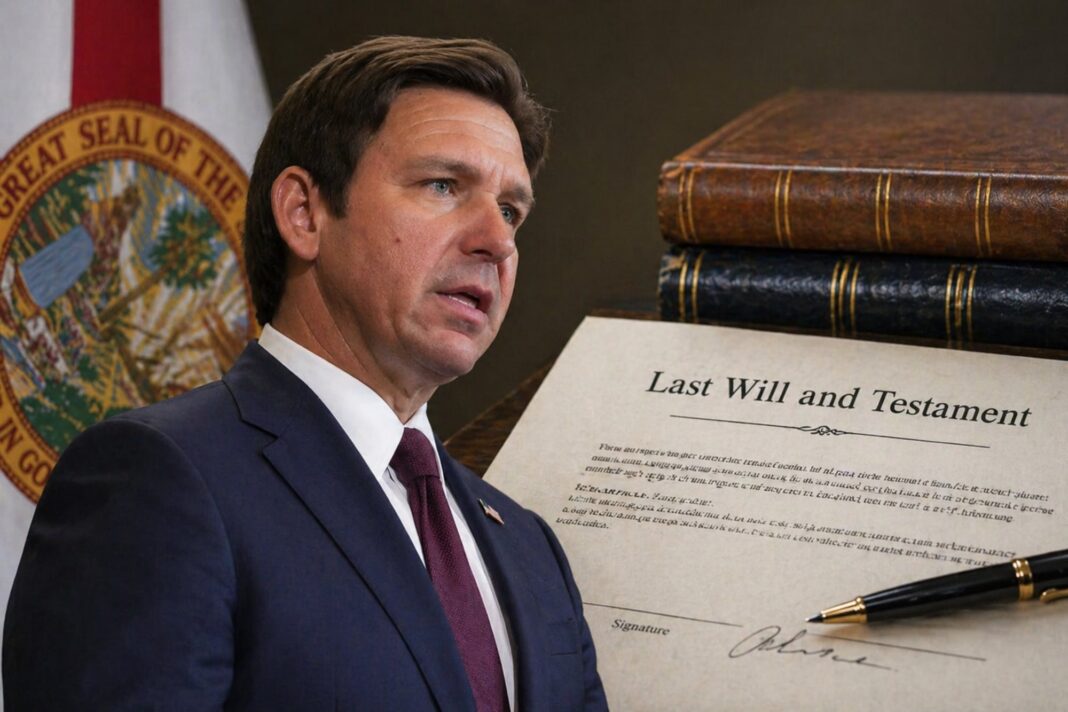 Texto de la ley HB 1337 sobre herencias en Florida