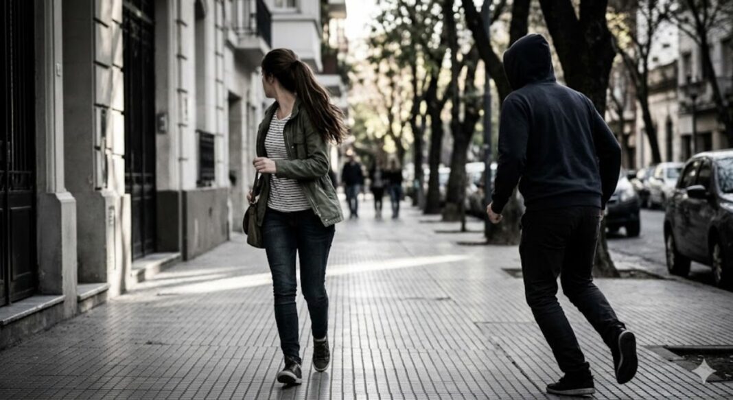 Hombre demorado por acoso a influencer en Belgrano
