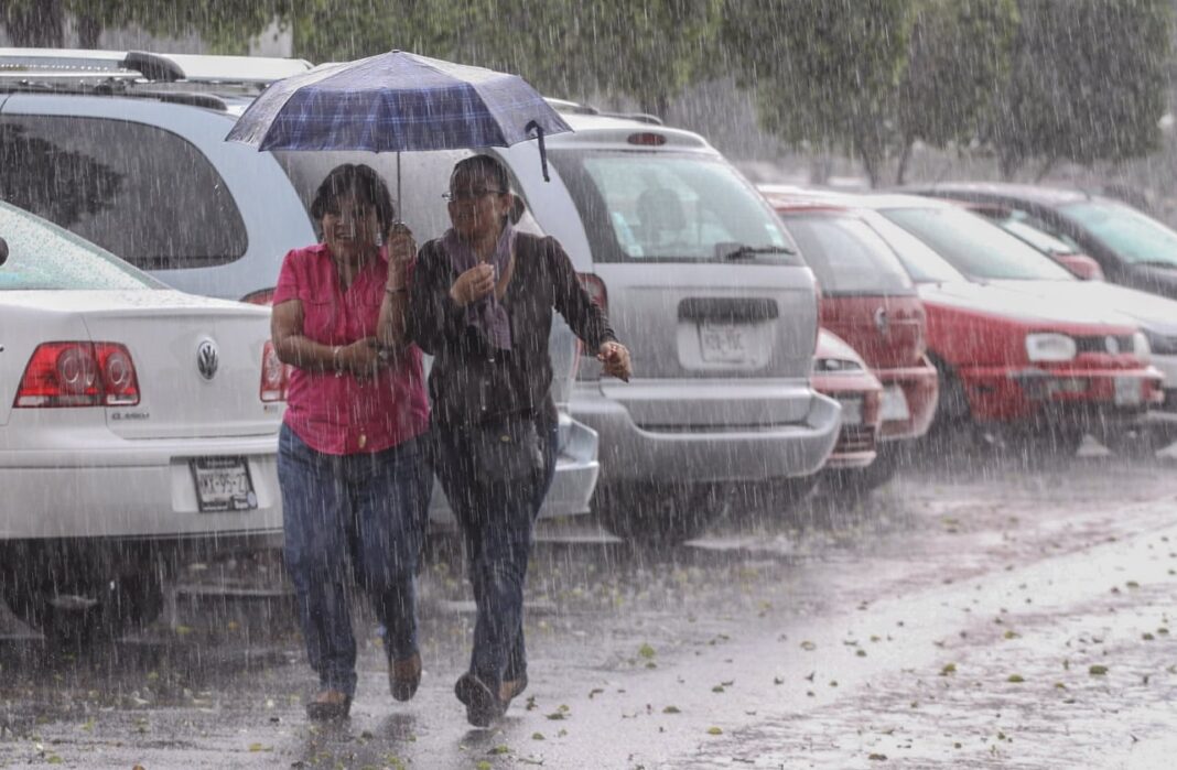 Mapa de República Dominicana con provincias en alerta verde por lluvias