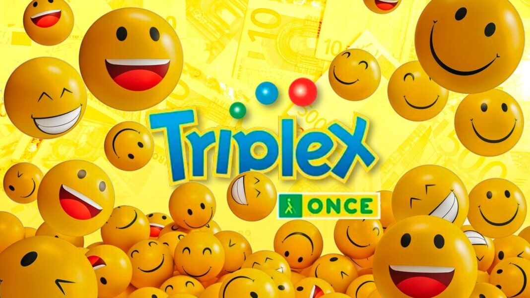 Boleto de la Triplex de la Once con la combinación ganadora 9 7 2