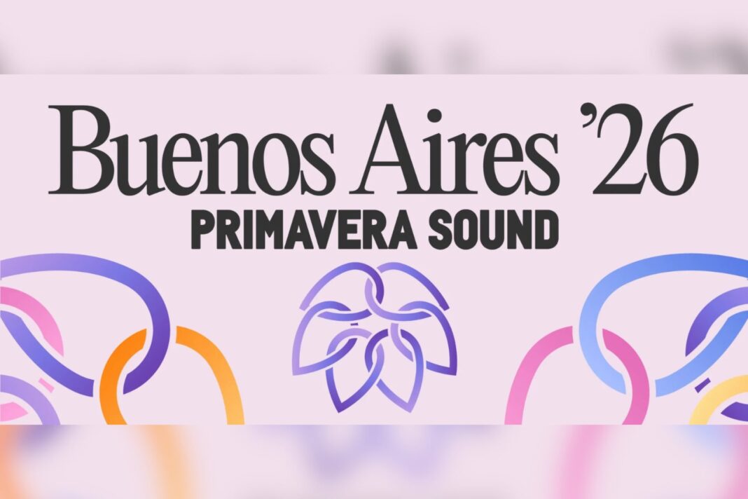 Cartel del Primavera Sound con la grilla de bandas y fechas