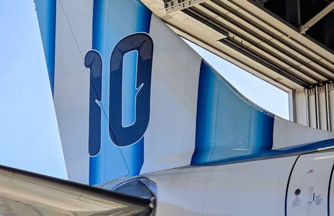 Foto de promoción de Aerolíneas Argentinas para viajar a Dallas