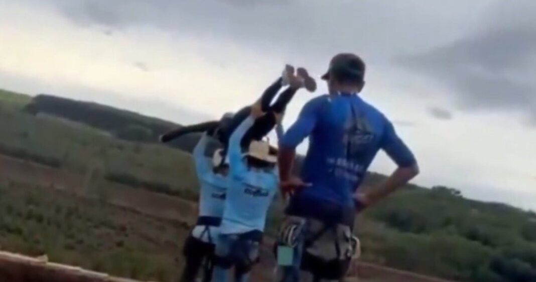 Puente donde ocurrió el accidente de rope jumping en Limeira, Brasil