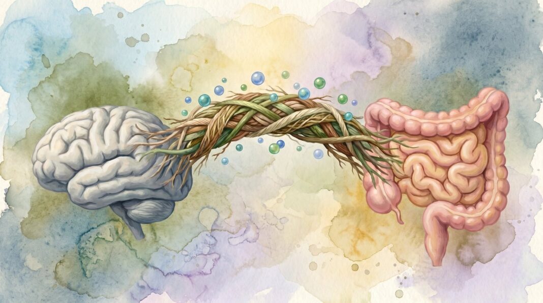 Fibra dietética adaptada para problemas de comunicación entre intestino y cerebro
