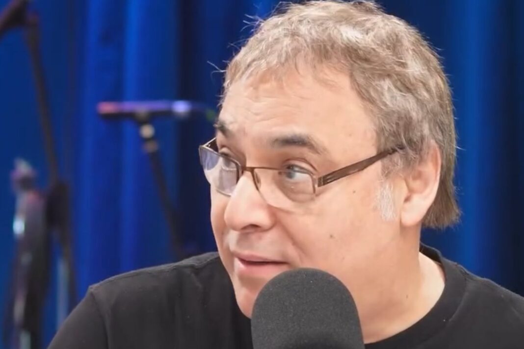 Gabriel Rolón durante una entrevista en LN+