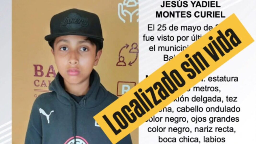 Hallazgo del cuerpo de Jesús Yadiel Montes Curiel en la carretera Tecate-Ensenada