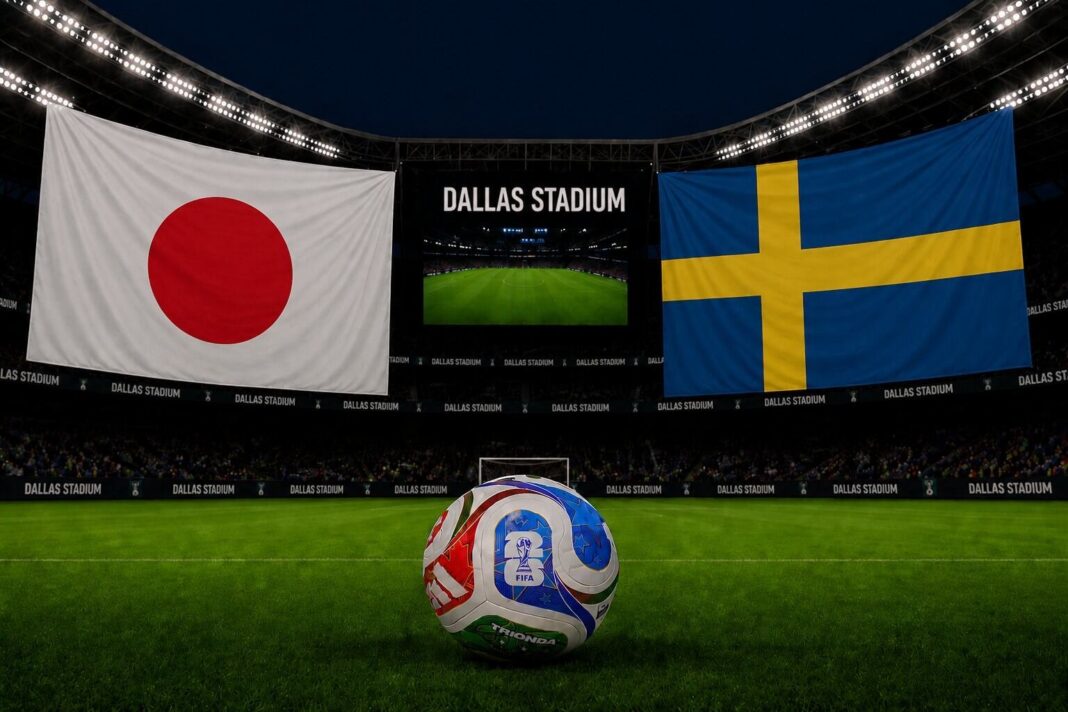 Japón vs Suecia Mundial 2026
