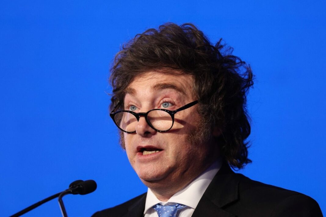 Javier Milei en la Casa Rosada