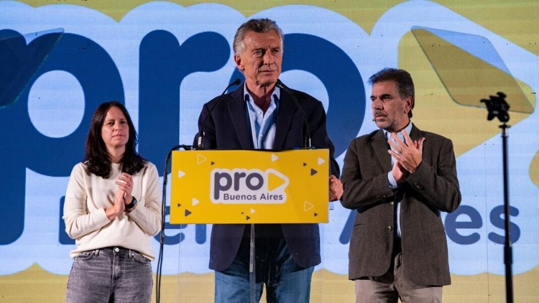 Mauricio Macri, presidente del PRO