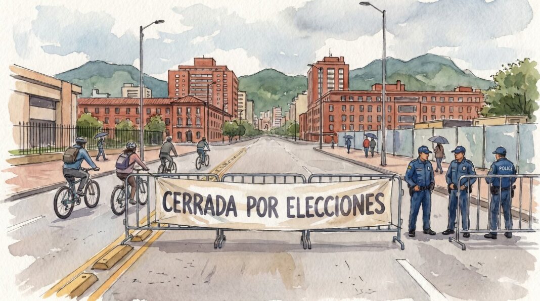 Ciclovía Bogotá suspendida por elecciones presidenciales