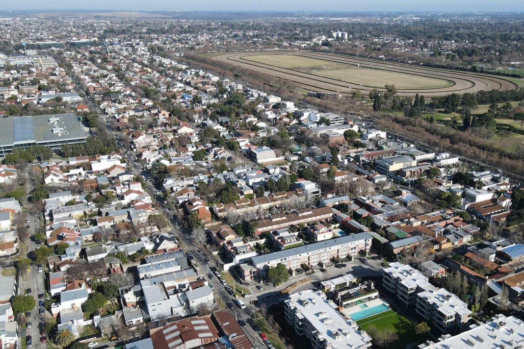 Gráfico de aumento de alquileres en zona norte de Buenos Aires
