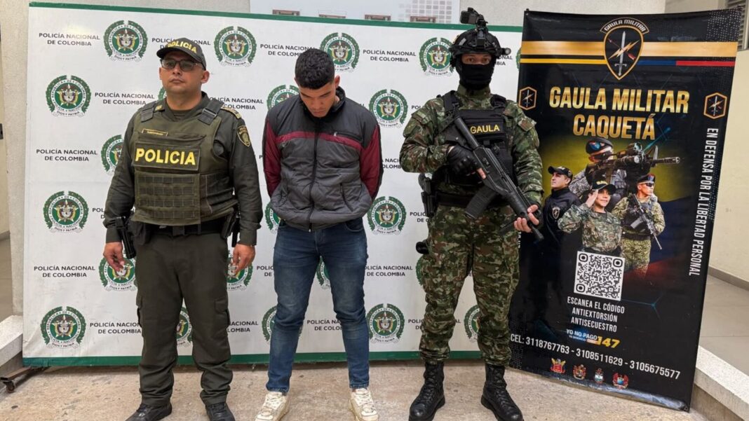 Operativo militar en Florencia, Caquetá, con captura de alias Marlon Díaz