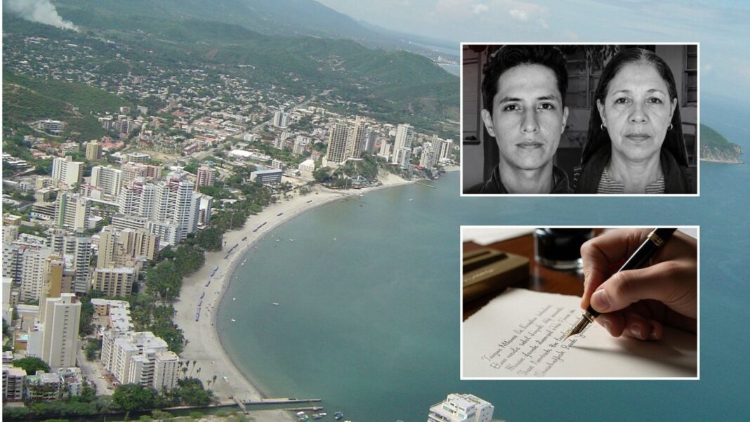 Edificio en El Rodadero, Santa Marta, donde fueron hallados los cuerpos de madre e hijo