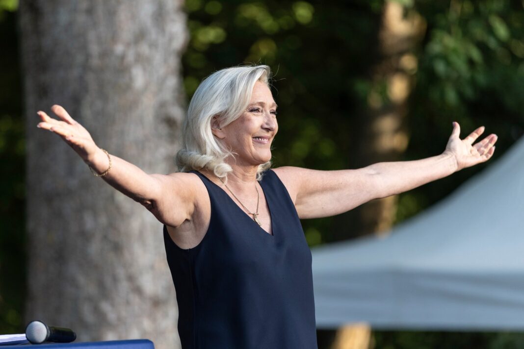 Marine Le Pen en la Corte de Apelaciones de París