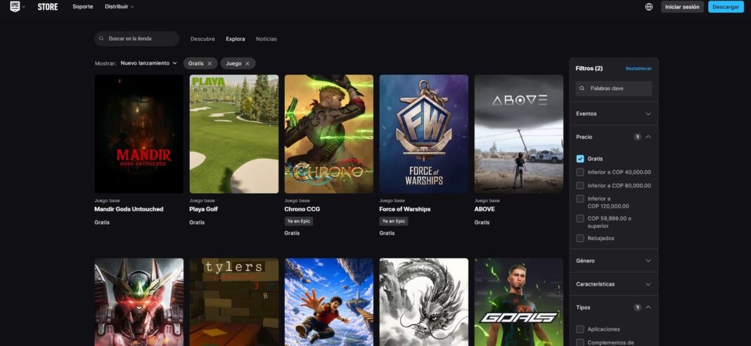Captura de pantalla de Nova Lands y Tattoo Tycoon en la Epic Games Store