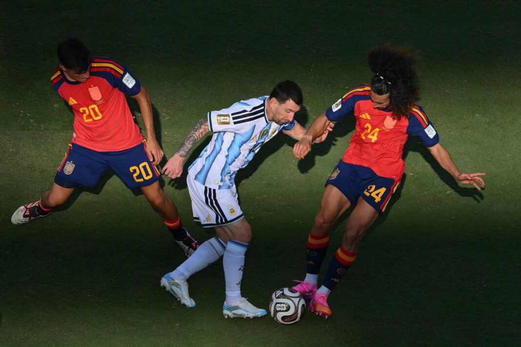 Lionel Messi durante la final del Mundial 2026 entre Argentina y España