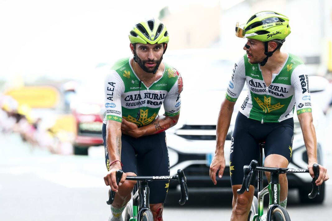 Fernando Gaviria durante el Tour de Francia 2026
