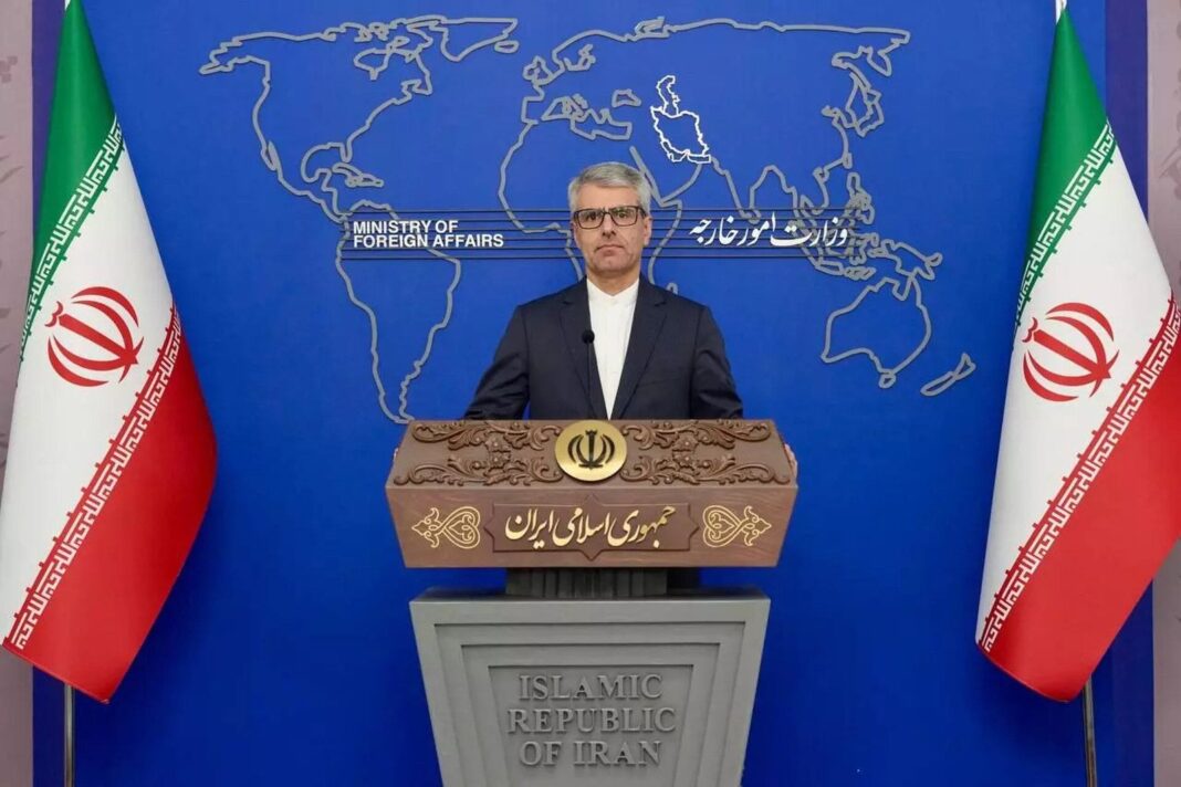 Portavoz del Ministerio de Exteriores de Irán durante declaración