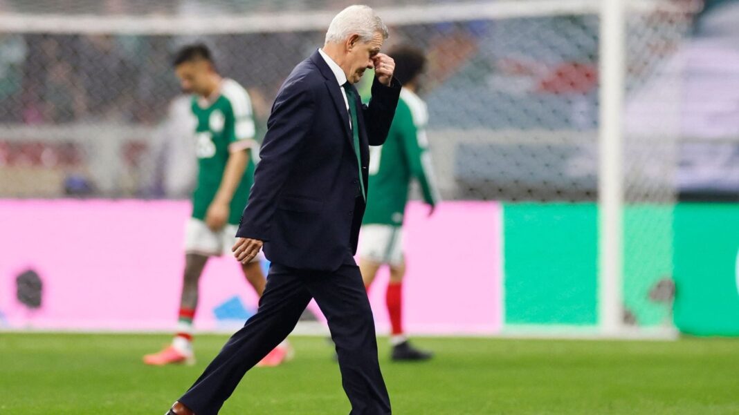 Javier Aguirre en rueda de prensa tras la derrota de México ante Inglaterra en el Mundial 2026