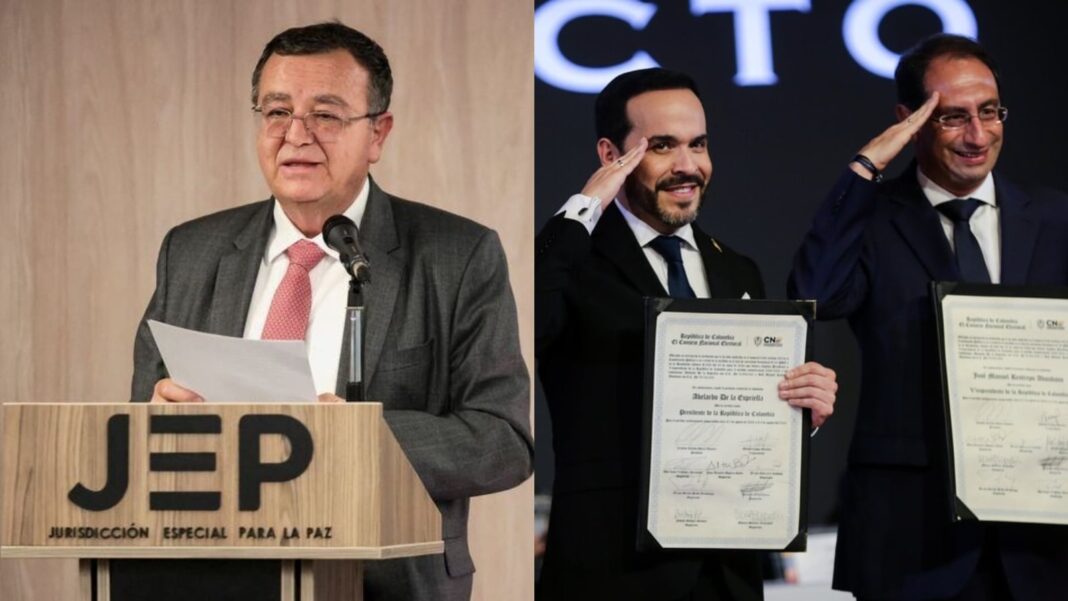 Magistrado Alejandro Ramelli, presidente de la JEP