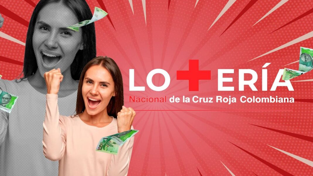 Boleto de la Lotería de la Cruz Roja con el número 8403 y serie 141