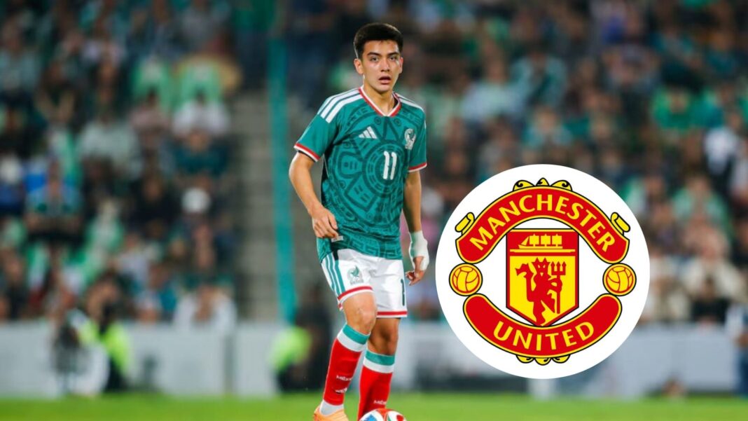 Gilberto Mora, delantero mexicano de 17 años, durante un partido de la Copa del Mundo