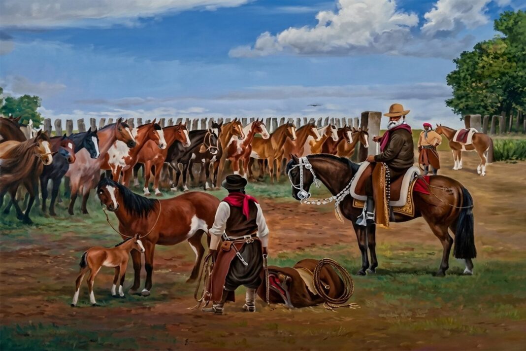 Muestra Pinceladas de la Patria en Espacio Cultural Marín