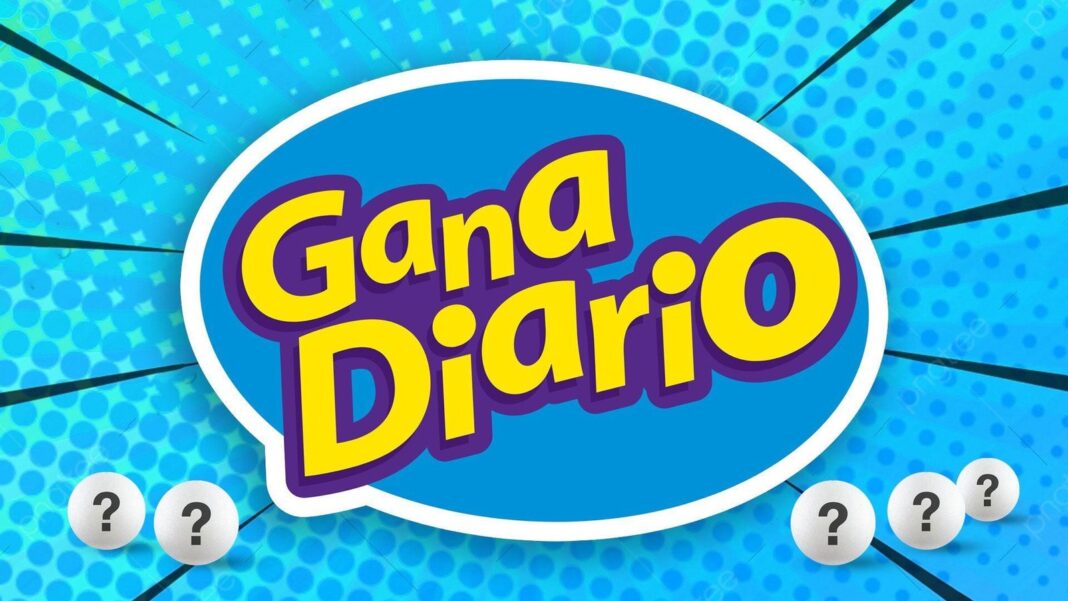 Boleto de Gana Diario con números ganadores