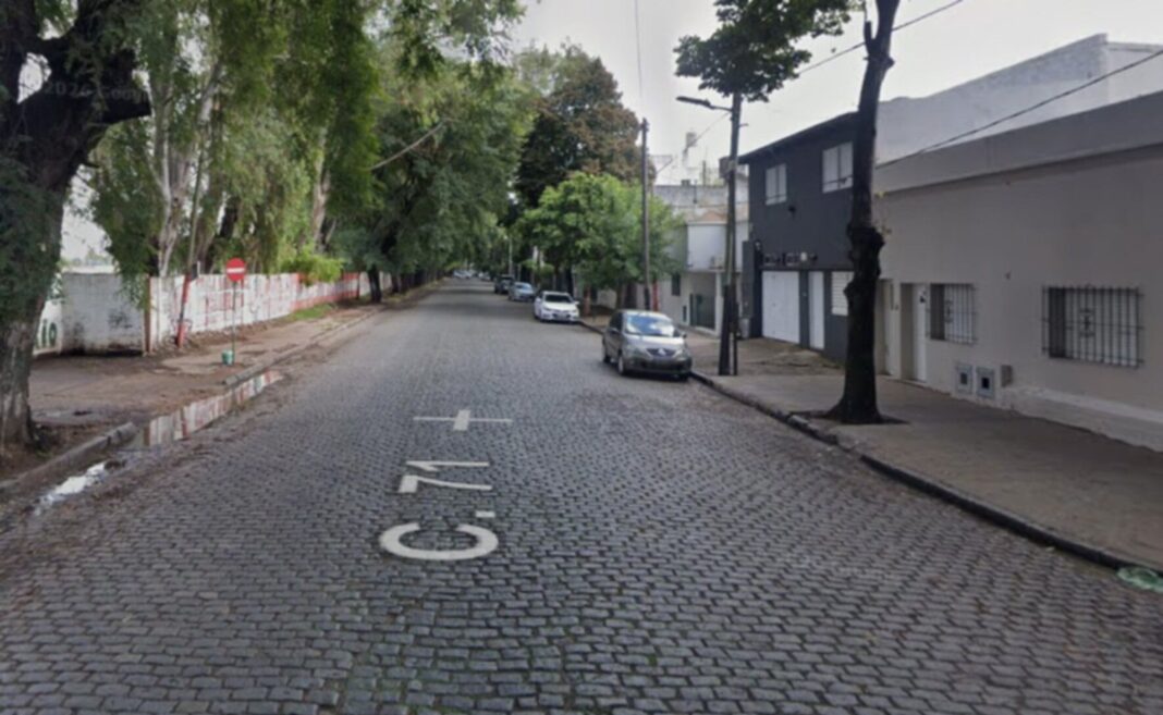 Calle 71 entre 14 y 15 en La Plata, lugar del robo