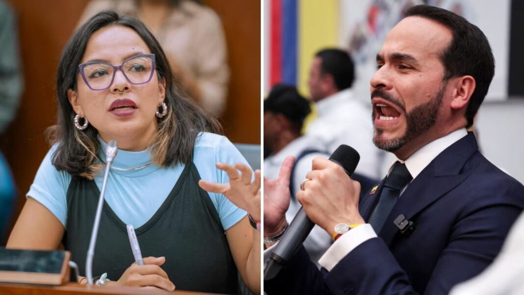 Senadora Jennifer Pedraza en el Congreso de Colombia