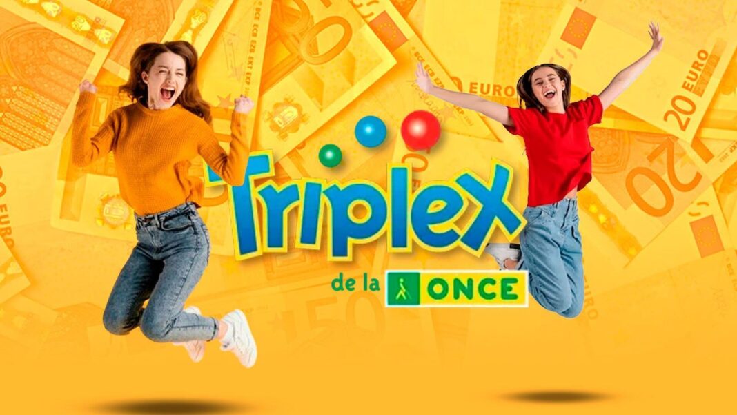 Boleto de la Triplex de la ONCE