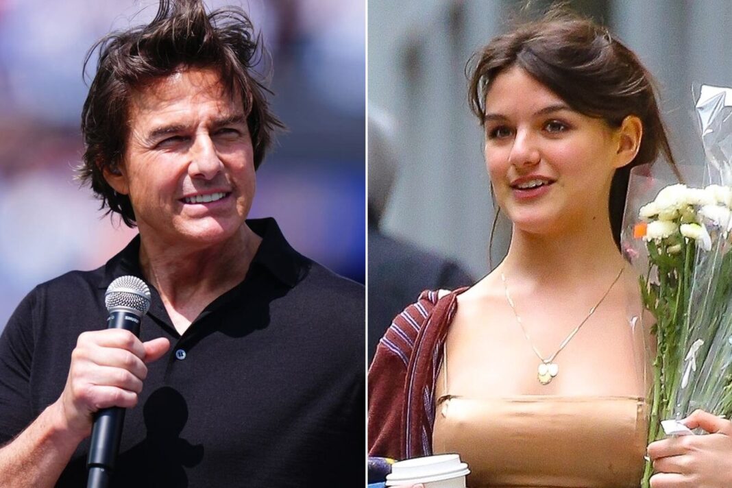 Suri Noelle, hija de Tom Cruise y Katie Holmes, en una imagen de archivo